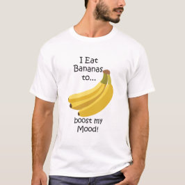 Camiseta Banana Fruta Aumenta Meu Humor Engraçado