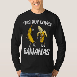 Camiseta Banana Gift Para Homens Fruta Tropical De Banana L