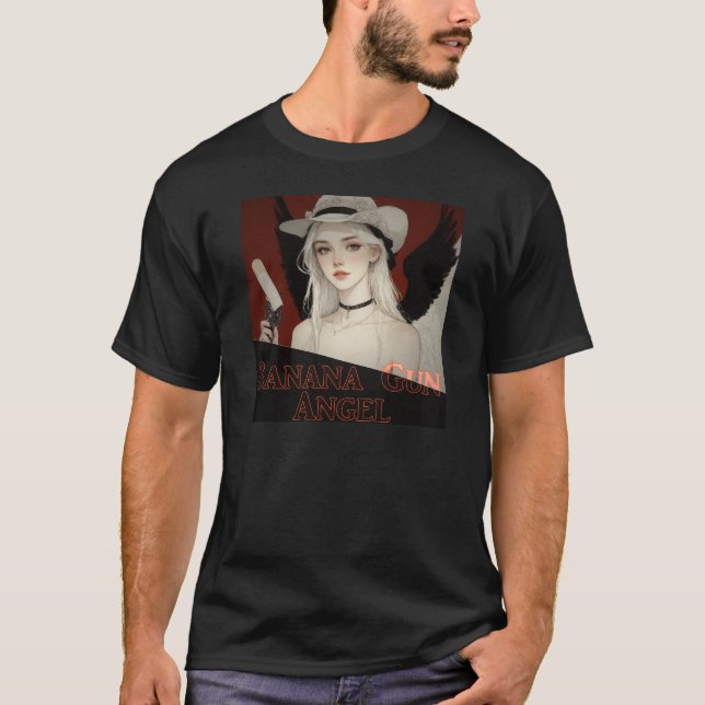 Camiseta Banana gun  angel (Frente)