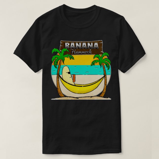 Camiseta Banana Hammock (Frente do Design)