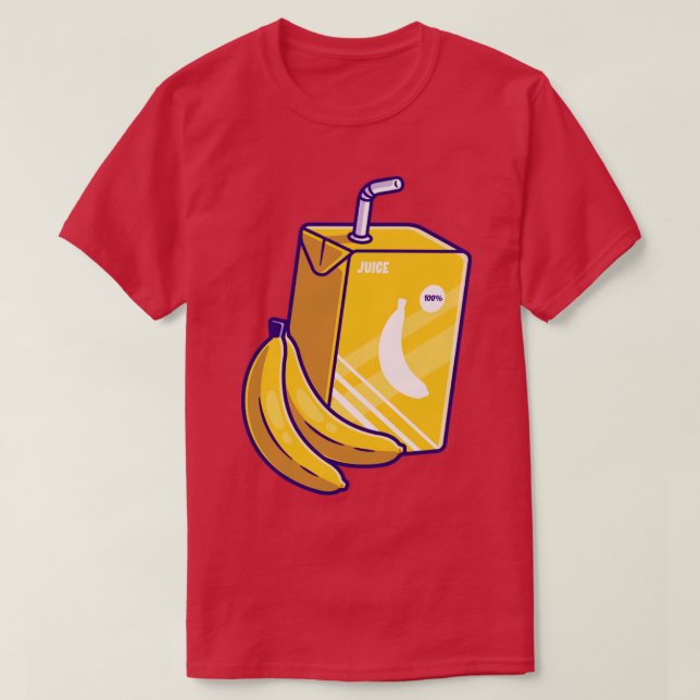 Camiseta Banana Juice Box (Frente do Design)