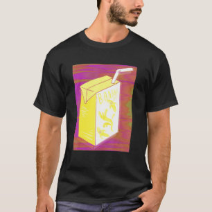 Camiseta Banana Juice Box Noise Colorida Vaporwave