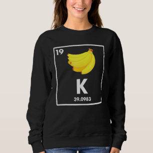 Camiseta Banana K Piada de potássio vegetariano