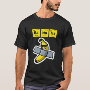 Camiseta Banana Kawaii Engraçada Com Montagem Adesiva Grá