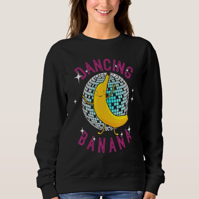 Camiseta Banana Legal Banana Dançante Engraçada Comida E (Frente)