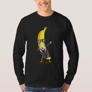 Camiseta Banana legal Na Fruta De Pato Dançante E Vidraça S