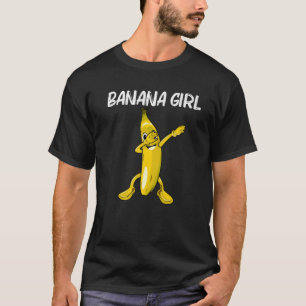 Camiseta Banana legal Para Meninas Crianças Dabbing Yellow