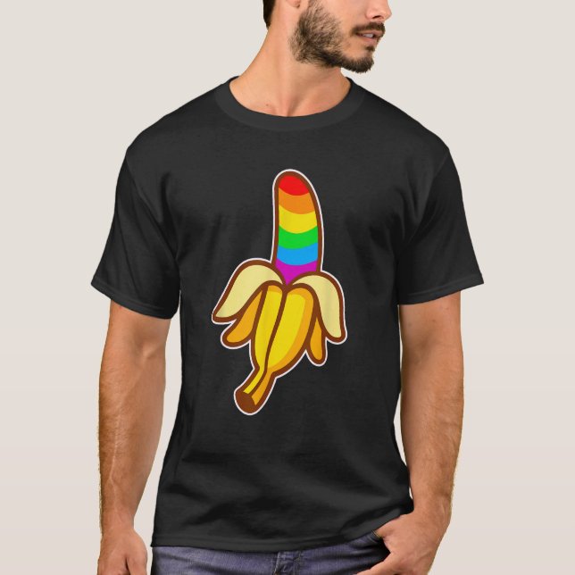 Camiseta Banana - LGBTQ (Frente)