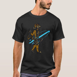 Camiseta banana-macaco