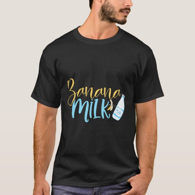 Camiseta Banana Milk Lover Novelty Gift (Frente)