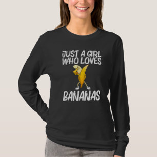 Camiseta Banana Para Raparigas Mãe Fruta Farmadora Banana