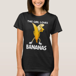 Camiseta Banana Para Raparigas Mãe Fruta Farmadora Banana