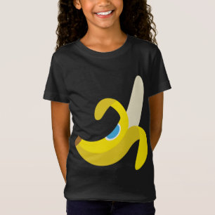 Camiseta Banana Plantain Cute Ripe Fresco Fruta descascada 