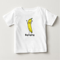 Banana que está feliz, comemoração e aplausos