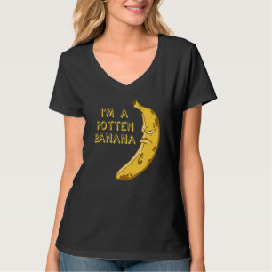 Camiseta Banana Rotten Castanho Espantado Fruta