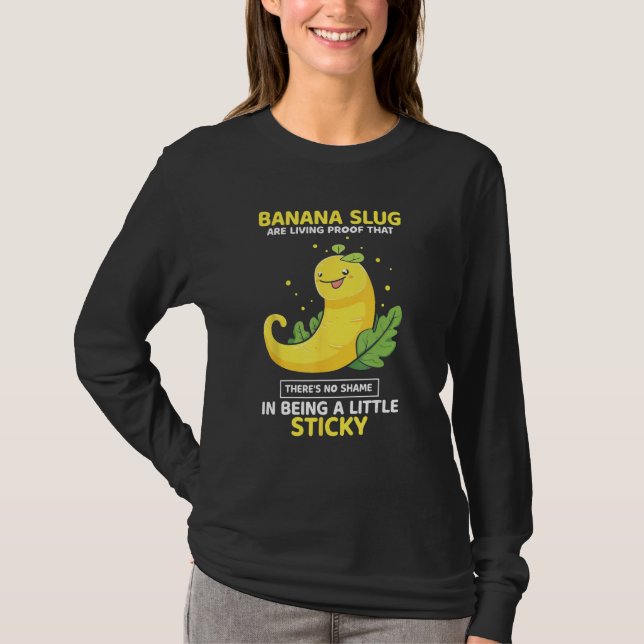 Camiseta Banana Snail Collecting Quote for Snail Catcher 6 (Frente)