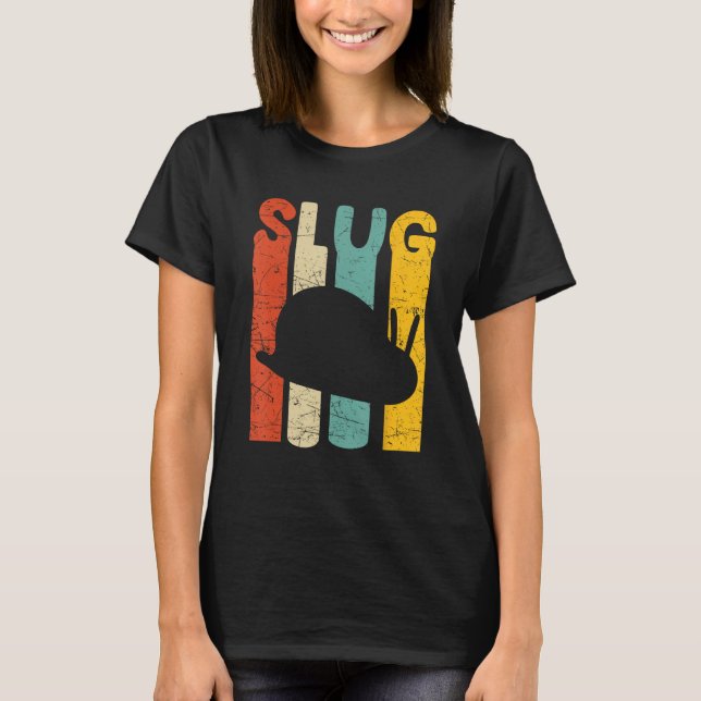 Camiseta Banana Snail Quote for Snail Catcher and Snail Cat (Frente)