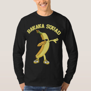 Camiseta Banana Squad Dabbing Dope Swag Vegan Vegetaria