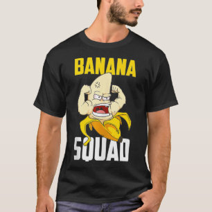 Camiseta Banana Squad Engraçado Bananas Fruta Equipe Costum