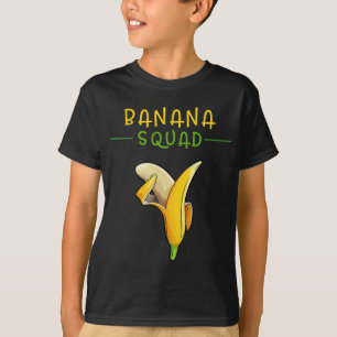 Camiseta Banana Squad Engraçado Dabbing Banana Comida & Dab