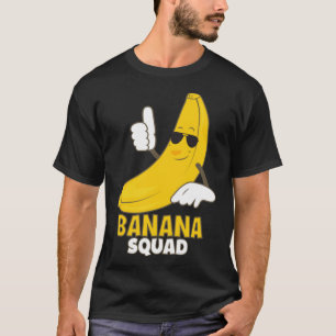 Camiseta BANANA SQUAD Funny Banana Fruta Amantes de Present
