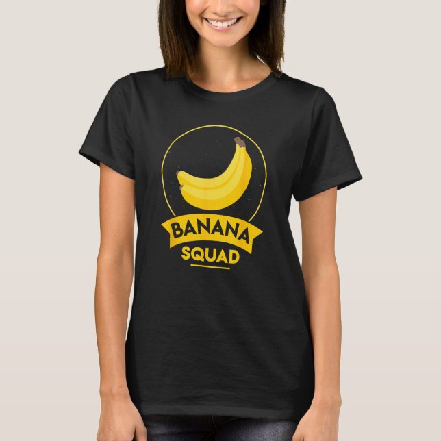 Camiseta Banana Squad Funny Dabbing Banana (Frente)