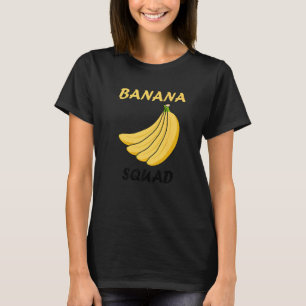 Camiseta Banana Squad Ironic Team Banana Frutas exóticas