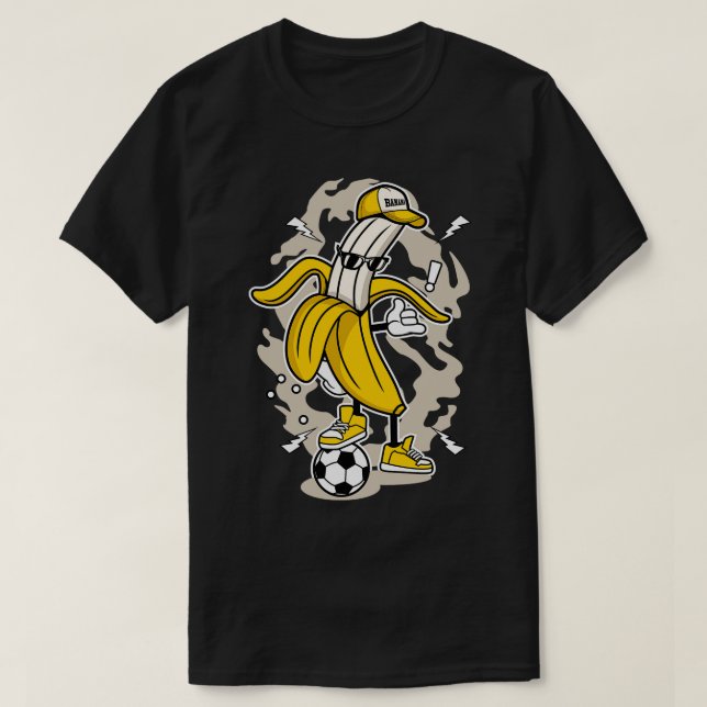 CAMISETA BANANA STREET SOCCER (Frente do Design)