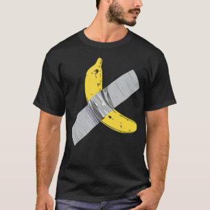 Camiseta Banana Trabalho de arte Tape Vegan