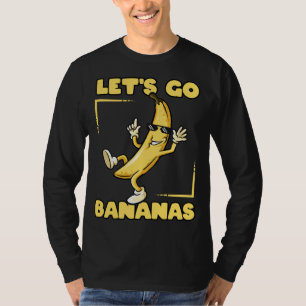 Camiseta Bananas de vamos vão Legal Bananas de Gato com Ócu