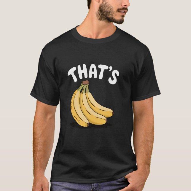 Camiseta Bananas do Thatu2019s, Fruta engraçada (Frente)