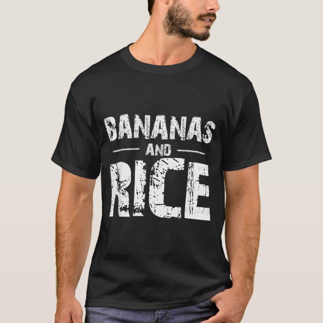 Camiseta Bananas e arroz  (Frente)