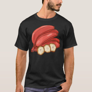Camiseta Bananas Fruta vermelha Vegan Vegetariana