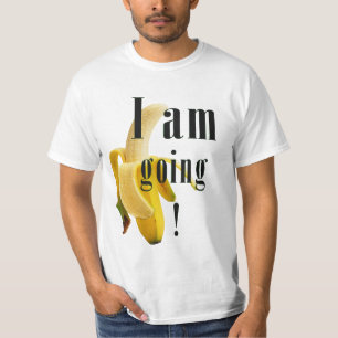 Camiseta Bananas indo com imagem das bananas