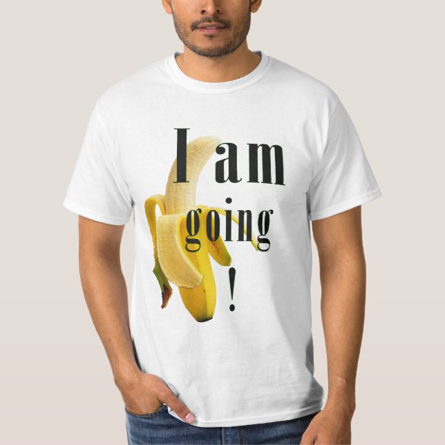 Camiseta Bananas indo com imagem das bananas (Frente)