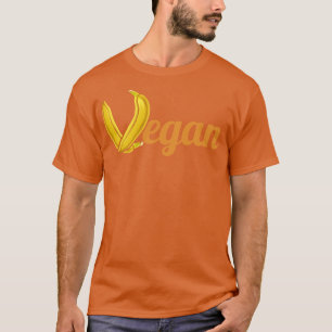 Camiseta Bananas - Letra V De Vegan