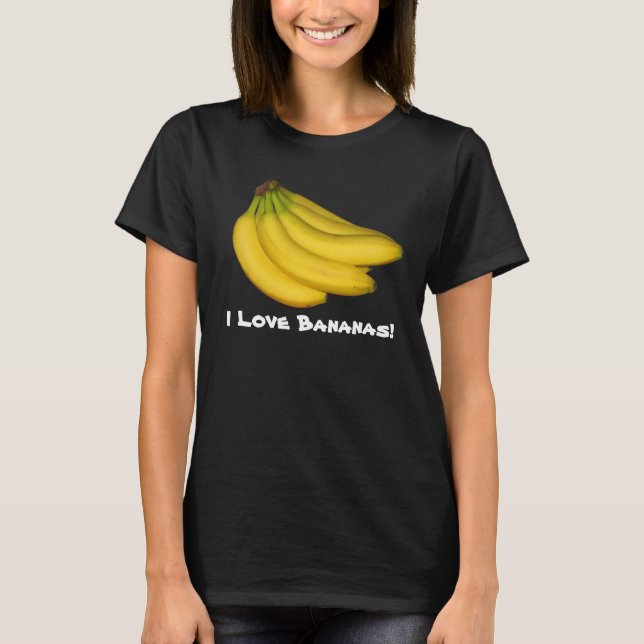 Camiseta Bananas Personalize seu texto (Frente)