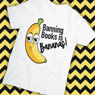 Camiseta Bananas Proibição de Livros 