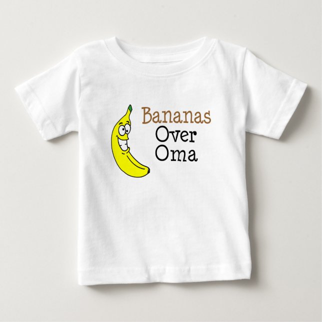 Camiseta Bananas Sobre Oma (Frente)