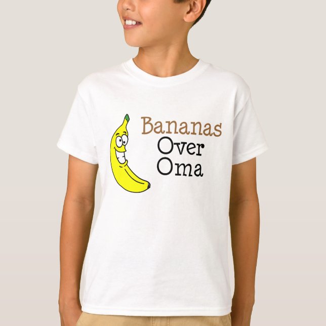 Camiseta Bananas Sobre Oma (Frente)