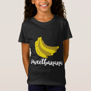 Camiseta Bananeira doce Banana Fruta Tropical Lover Humo