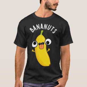 Camiseta Bananuts Engraçado Fruta de Banana Louca