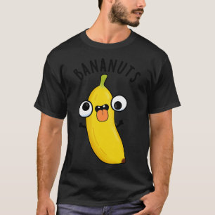 Camiseta Bananuts Engraçado Fruta de Banana Louca 1