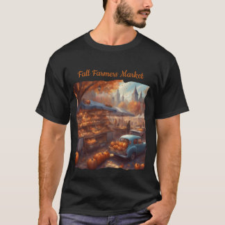 Camiseta Banca de Abóbora do Mercado de Agricultores de Out