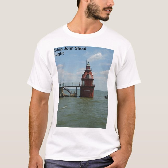 Camiseta Banco de areia de John do navio (Frente)