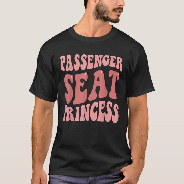 Camiseta Banco de Passageiros Princesa Groovy Funny GirlsFr (Frente)