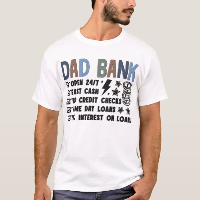 Camiseta Banco do Pai Divertido (Frente)