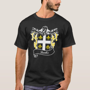 Camiseta Bancos Casaco De Armamento Apelido Sobrenome