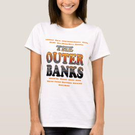 Camiseta Bancos Exteriores Texto Do Ressonância E Cidades O