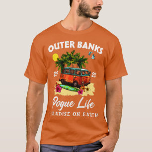 Camiseta Bancos Externos Pogue Life Paradise On Earth 2023